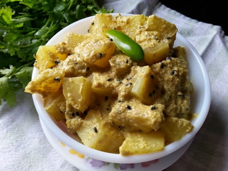 Veg Aloo Posto