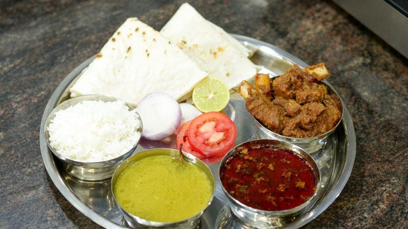 Mutton Thali